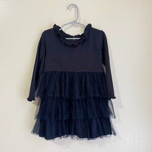 H&M Toddler girl Tulle dress Navy 3T